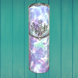 Book Lover Purple Tie Dye
