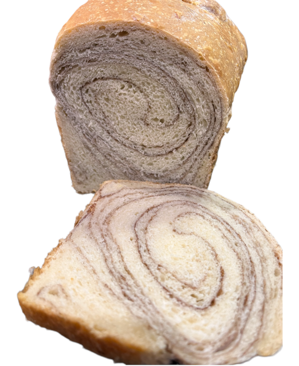 Cinnamon Swirl Sourdough Sandwich Bread