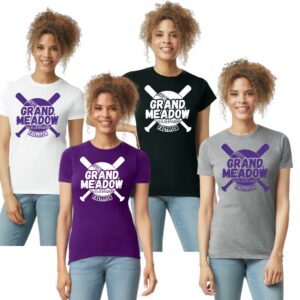 Women's Fitted Grand Meadow Fastpitch Tee
