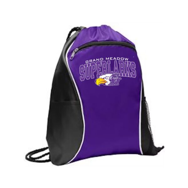 Superlarks Drawstring Backpack