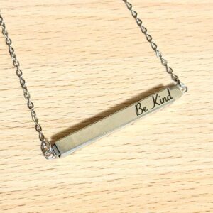 Be Kind... Hidden Message Necklace