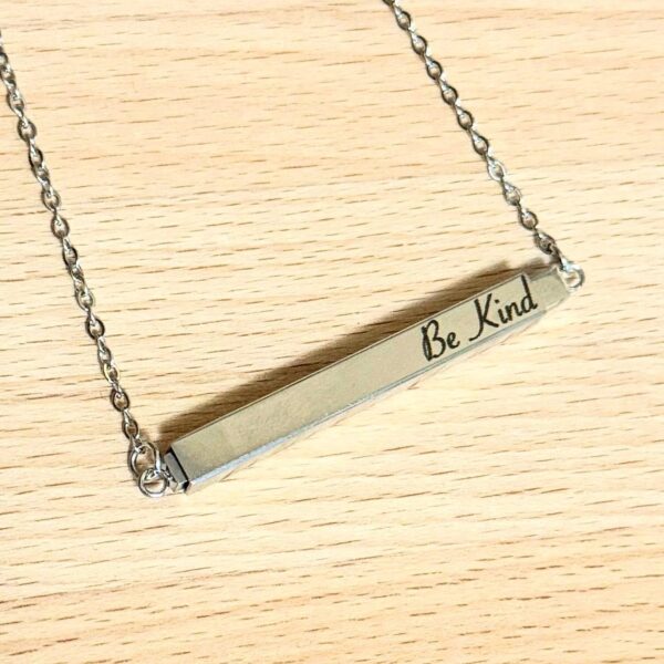 Be Kind... Hidden Message Necklace