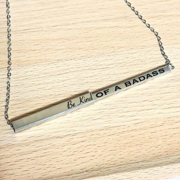 Be Kind... Hidden Message Necklace - Image 2
