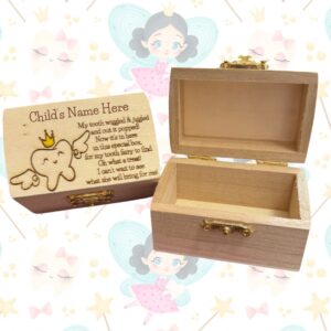 Custom Tooth Fairy Tooth Boxes