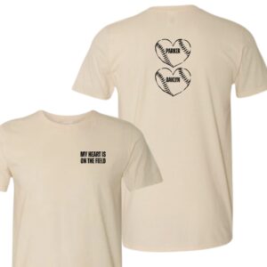 Heart on the Field Custom Tee